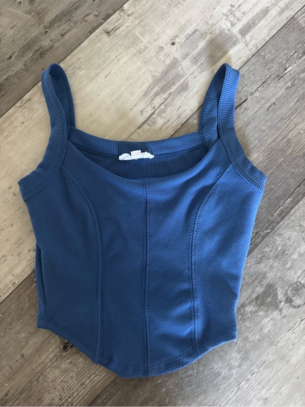 Live in the moment corset top